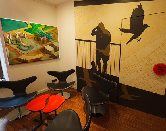 Imagen de los interiores del Hotel Bohem Art. Foto 13