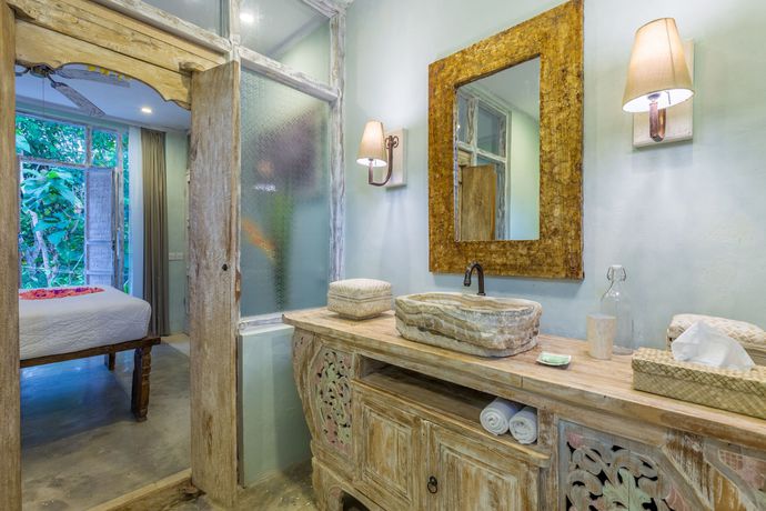 Imagen de la habitación del Hotel Boho Bingin Beach. Foto 17