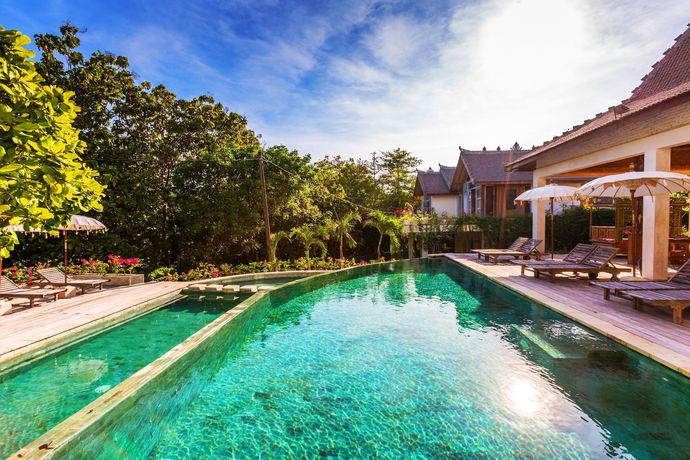 Imagen de la piscina del Hotel Boho Bingin Beach. Foto 25