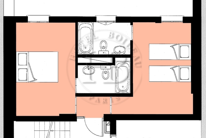Imagen de la habitación del Hotel Boileau. Foto 10