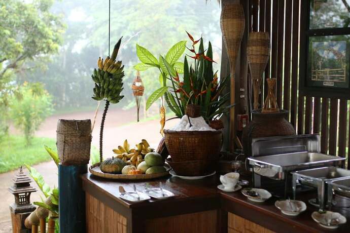 Imagen del bar/restaurante del Hotel Boklua View Resort. Foto 11