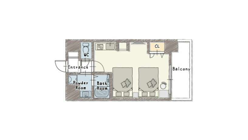 Imagen general del Hotel Bon Condominium Namba Ebisu. Foto 4