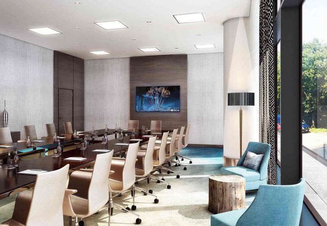 Imagen del bar/restaurante del Hotel Bonn Marriott. Foto 2