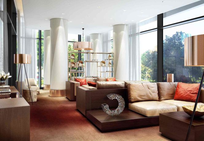 Imagen de los interiores del Hotel Bonn Marriott. Foto 16