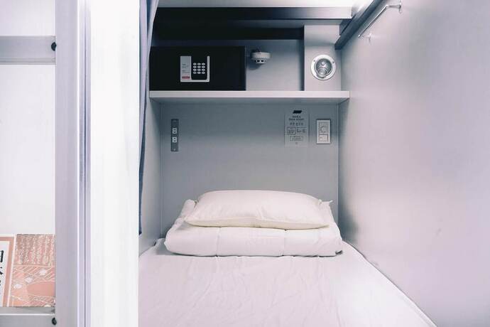 Imagen general del Hotel Book and Bed Tokyo Shinsaibashi - Hostel. Foto 7