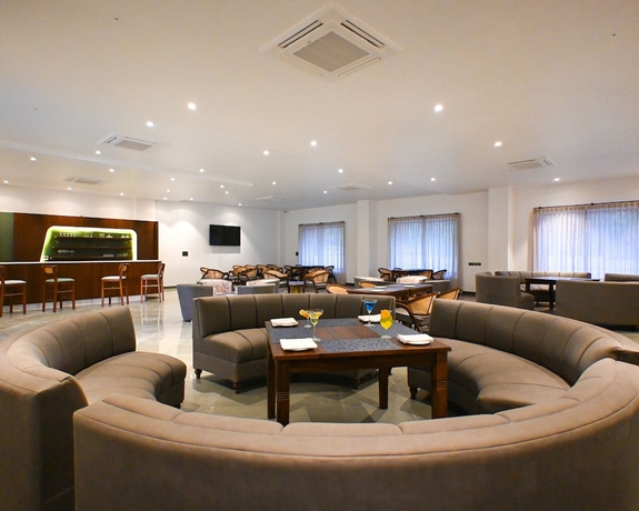 Imagen del bar/restaurante del Hotel Bookmark Resort Jogi Mahal Ranthambore. Foto 4