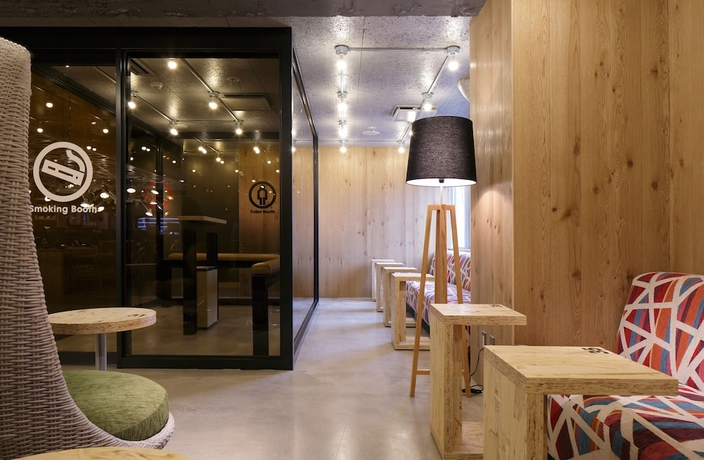 Imagen del bar/restaurante del Hotel Booth Net Cafe and Capsule. Foto 2