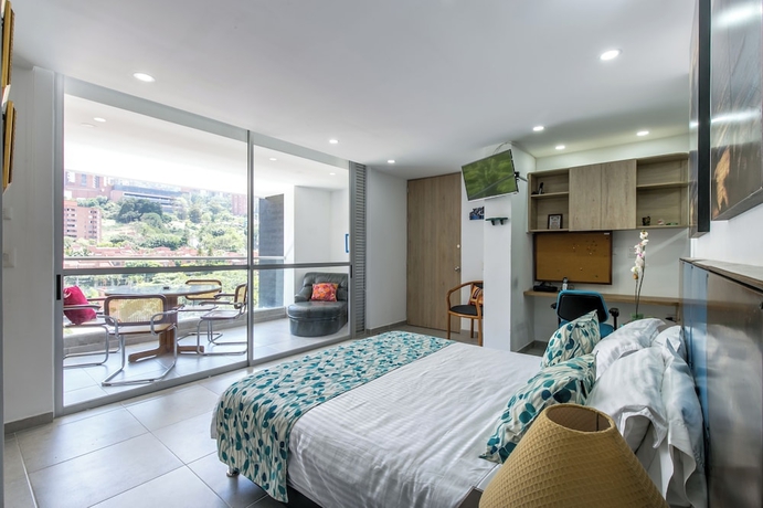 Imagen de la habitación del Hotel Borbon Suites. Foto 2