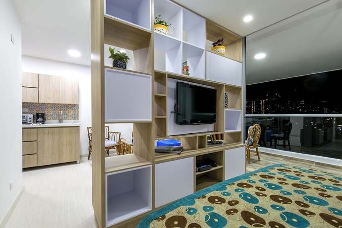 Imagen de la habitación del Hotel Borbon Suites. Foto 9