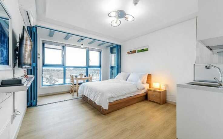 Imagen de la habitación del Hotel Boryeong Wifi Condo Pension. Foto 18