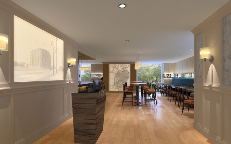 Imagen del bar/restaurante del Hotel Boston Buckminster. Foto 3