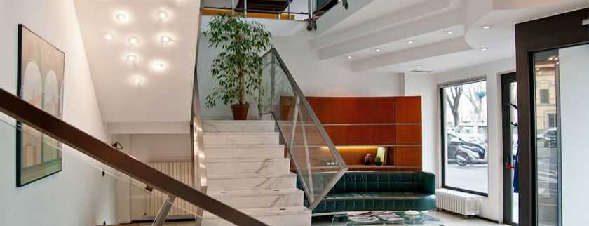 Imagen de los interiores del Hotel Boston, Livorno. Foto 19