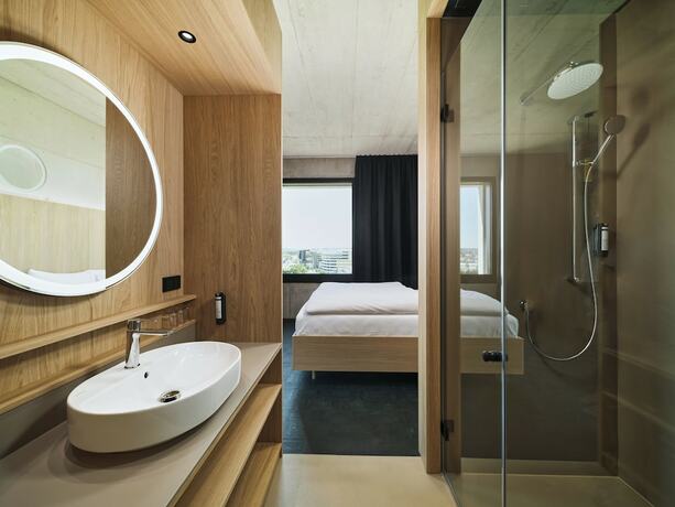 Imagen de la habitación del Hotel Boulderbar Linz. Foto 16