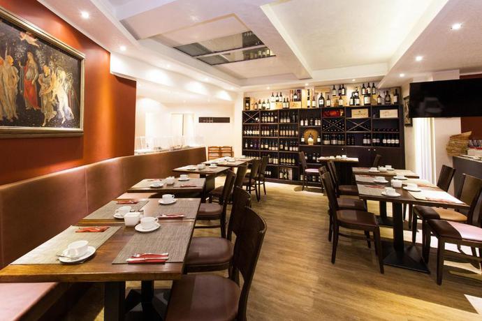 Imagen del bar/restaurante del Hotel Boutique 003 Koln am DOM, Trademark Collection by Wyndham. Foto 3