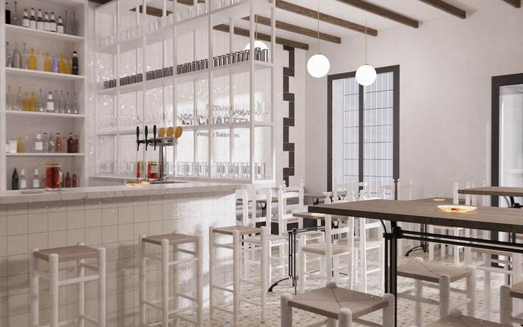 Imagen del bar/restaurante del Hotel Boutique Casona de los Rebolledo. Foto 3