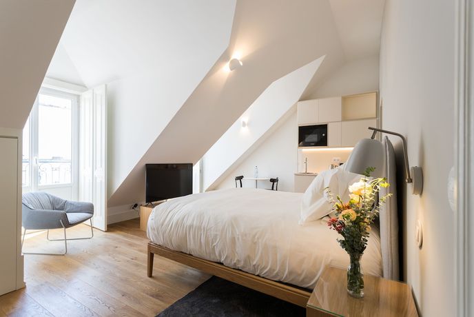 Imagen de la habitación del Hotel Boutique Chiado Suites. Foto 4
