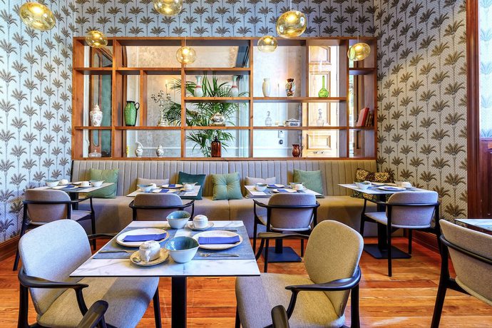 Imagen del bar/restaurante del Hotel Boutique Cordial Plaza Mayor de Santa Ana. Foto 2