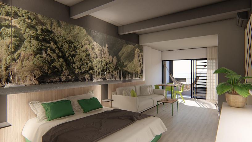 Imagen de la habitación del Hotel Boutique Kon Tiki Tahiti. Foto 6