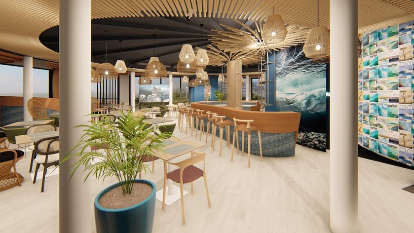 Imagen del bar/restaurante del Hotel Boutique Kon Tiki Tahiti. Foto 3