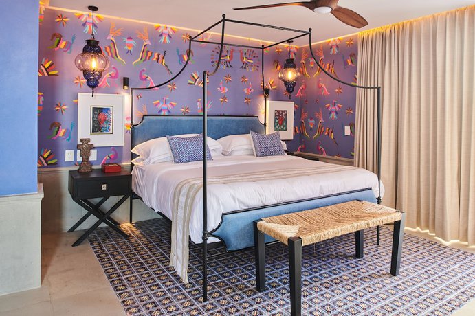 Imagen de la habitación del Hotel Boutique Luxury Patio Azul. Foto 13