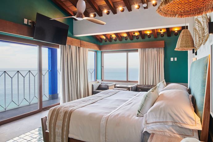 Imagen de la habitación del Hotel Boutique Luxury Patio Azul. Foto 14