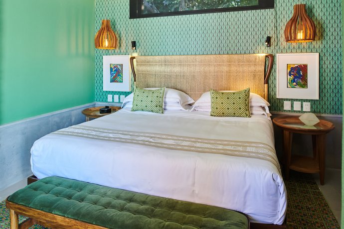 Imagen de la habitación del Hotel Boutique Luxury Patio Azul. Foto 15