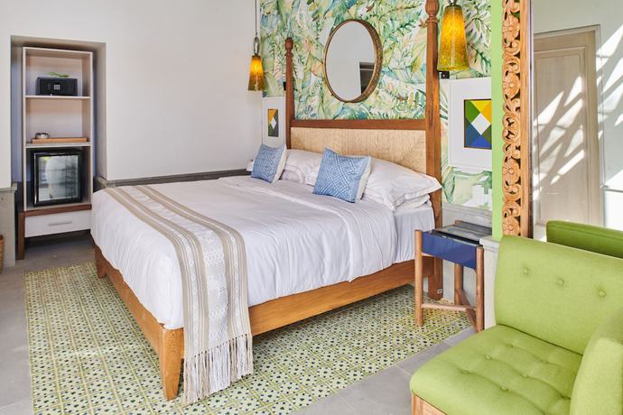 Imagen de la habitación del Hotel Boutique Luxury Patio Azul. Foto 16