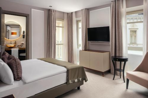 Imagen de la habitación del Hotel Boutique Saxonia. Foto 17