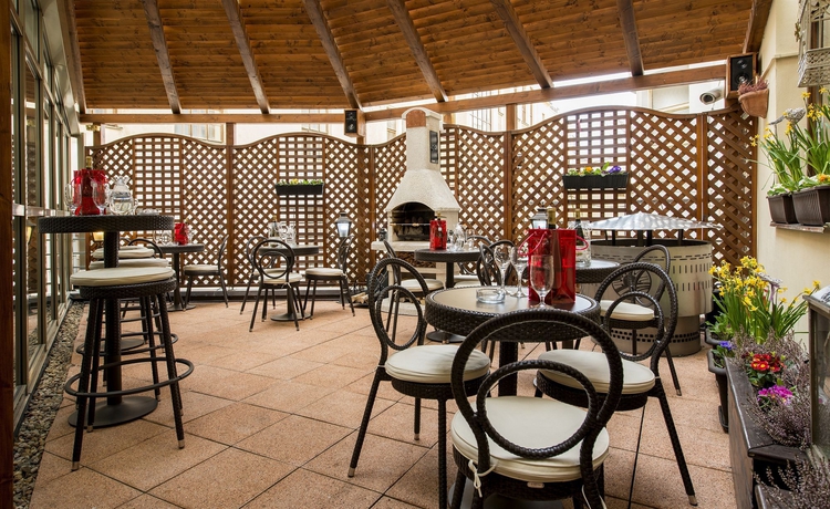 Imagen del bar/restaurante del Hotel Boutique Seven Days Prague. Foto 5