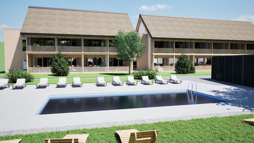Imagen de la piscina del Hotel Boutique Sončno Polje. Foto 16