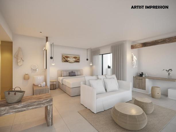 Imagen de la habitación del Hotel Boutique and Spa Las Mimosas Ibiza. Foto 5