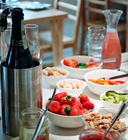 Imagen del bar/restaurante del Hotel Boutiquehotel Amadeus. Foto 5