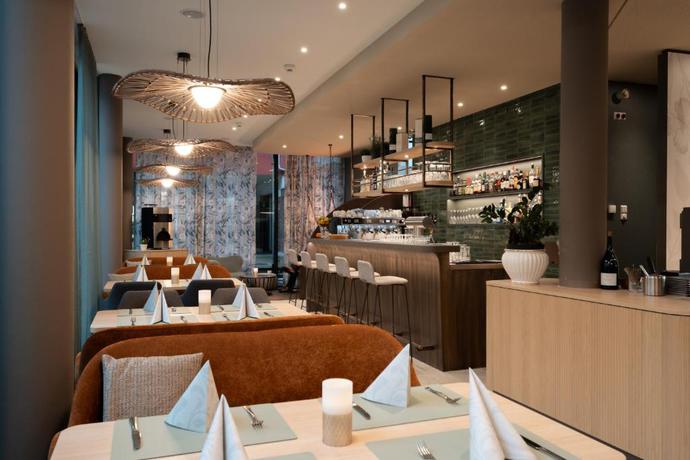 Imagen del bar/restaurante del Hotel Boutiquehotel am Stadtgarten. Foto 3