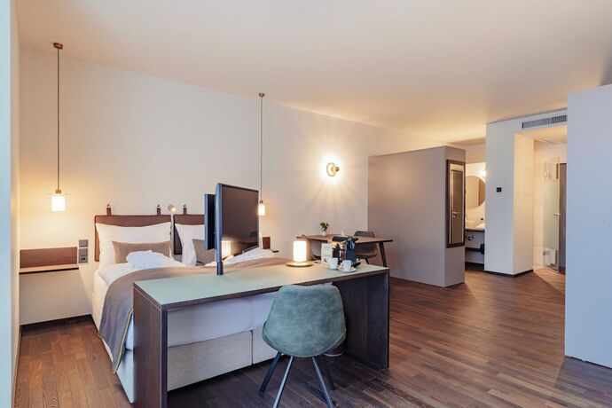 Imagen de la habitación del Hotel Boutiquehotel das Tschofen. Foto 17