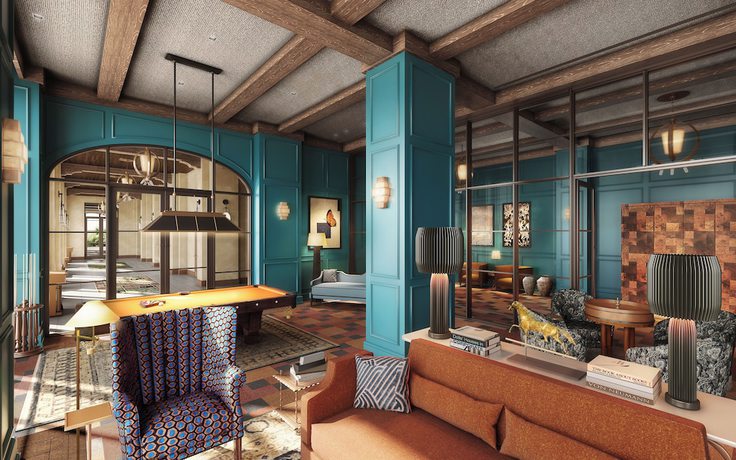 Imagen de los interiores del Hotel Bowie House, Auberge Resorts Collection. Foto 15