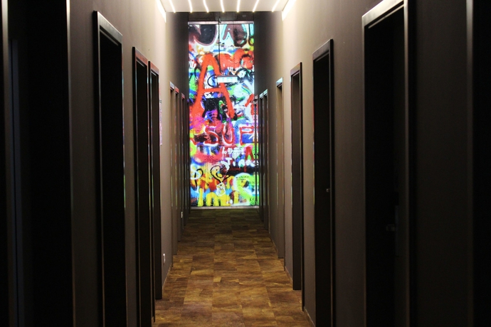 Imagen de los interiores del Hotel Boxhotel Göttingen App Based. Foto 15