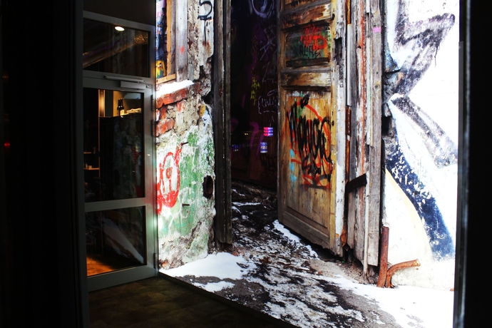 Imagen de los interiores del Hotel Boxhotel Göttingen App Based. Foto 16