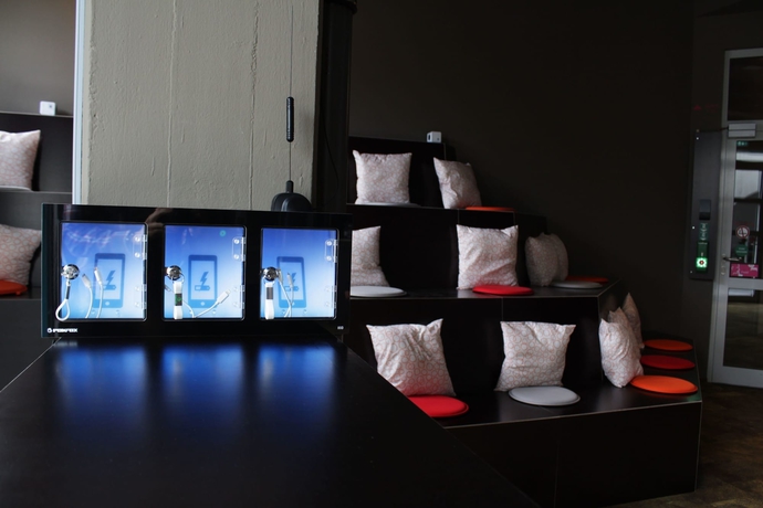 Imagen de los interiores del Hotel Boxhotel Göttingen App Based. Foto 18