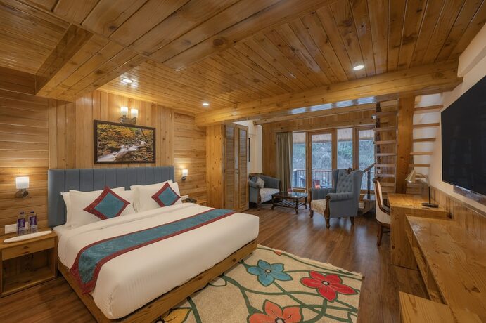 Imagen de la habitación del Hotel Bradhi - Echor Riverside Resort Jibhi. Foto 12