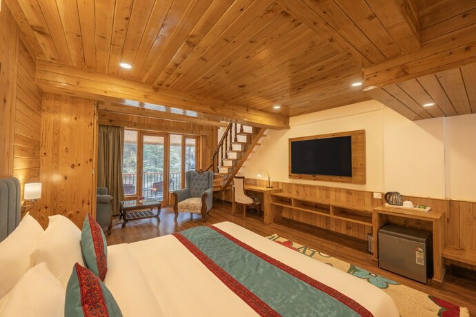 Imagen de la habitación del Hotel Bradhi - Echor Riverside Resort Jibhi. Foto 20
