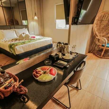 Imagen de la habitación del Hotel Braga. Foto 17