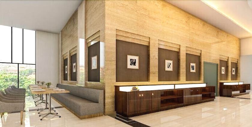 Imagen del bar/restaurante del Hotel Braling Grand Hotel Purbalingga by Azana. Foto 5