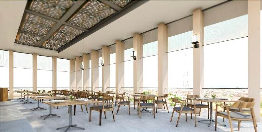 Imagen del bar/restaurante del Hotel Braling Grand Hotel Purbalingga by Azana. Foto 7