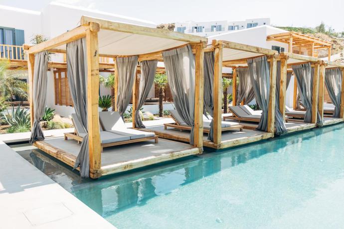 Imagen de la piscina del Hotel Branco Mykonos. Foto 10