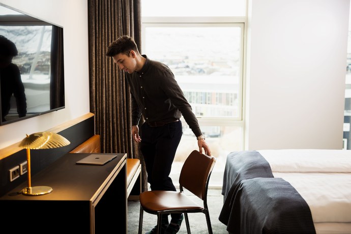 Imagen de la habitación del Hotel Brandan. Foto 6