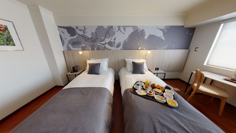 Imagen de la habitación del Hotel Brasilia, Santigo. Foto 2