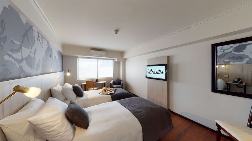 Imagen de la habitación del Hotel Brasilia, Santigo. Foto 5