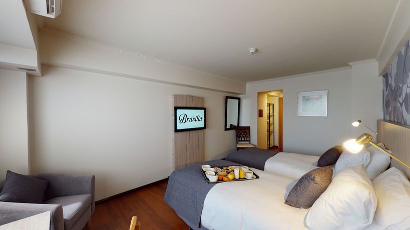 Imagen de la habitación del Hotel Brasilia, Santigo. Foto 16