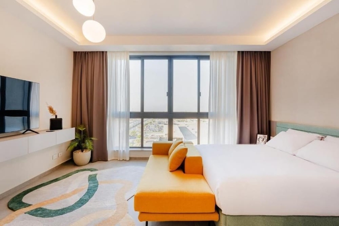 Imagen de la habitación del Hotel Brassbell l Sheikh Zayed l Aeon Towers. Foto 12