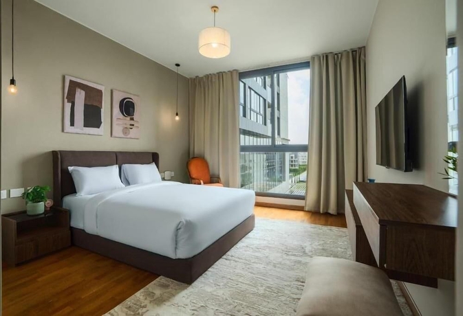 Imagen de la habitación del Hotel Brassbell l Sheikh Zayed l Aeon Towers. Foto 14